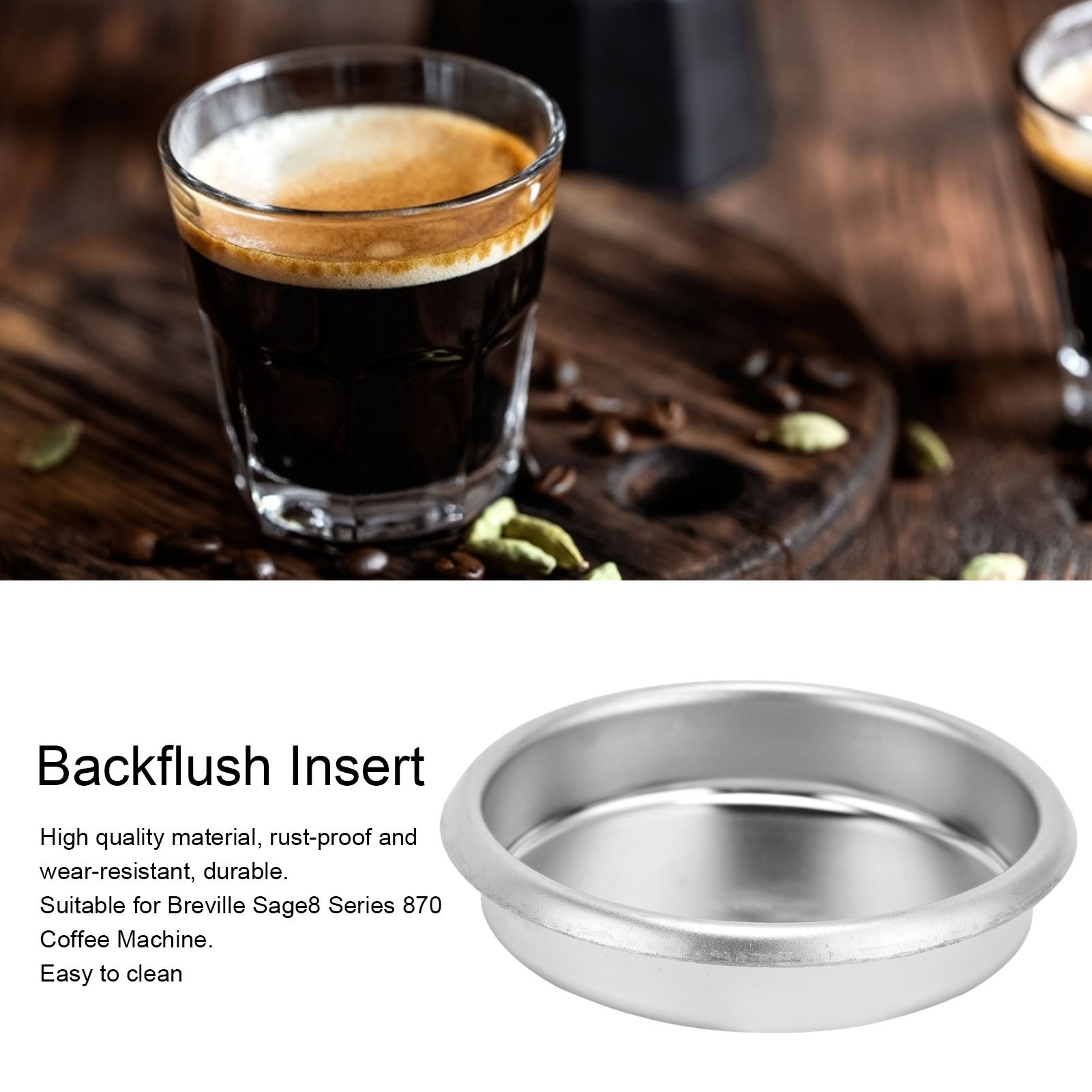 Breville Espresso Bes870 - Mesin kopi 54mm baja tahan karat