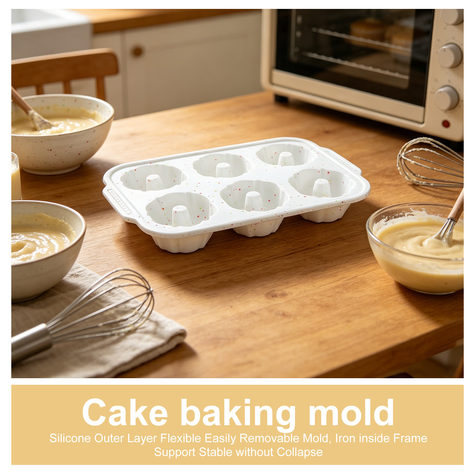 2Pcs Cetakan Kue Silikon Bentu - Donut Mold Silicone ulasan dan harga