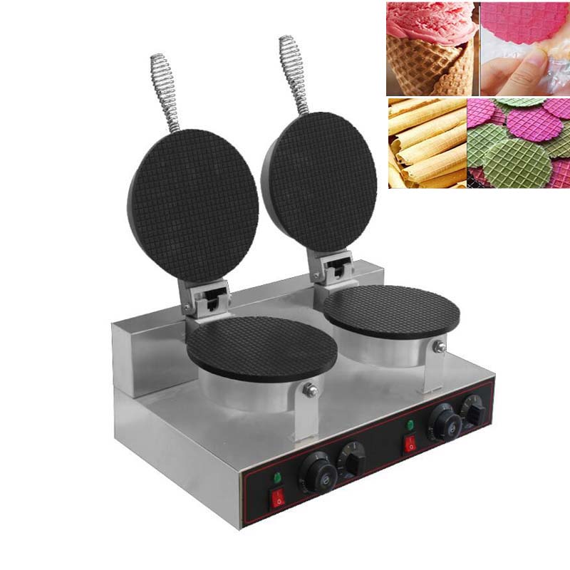 Mesin Pembuat Kue Gulung Telur - Waffle Cone Maker ulasan dan harga