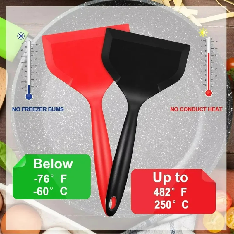 Spatula Silikon Anti Lengket,  - Okonomiyaki Spatula ulasan dan harga