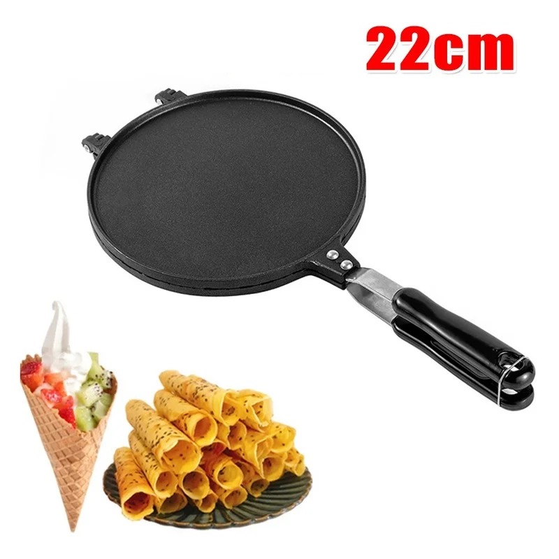 Pembuat Wafel Gulung Telur Tid - Egg Waffle Pan ulasan dan harga
