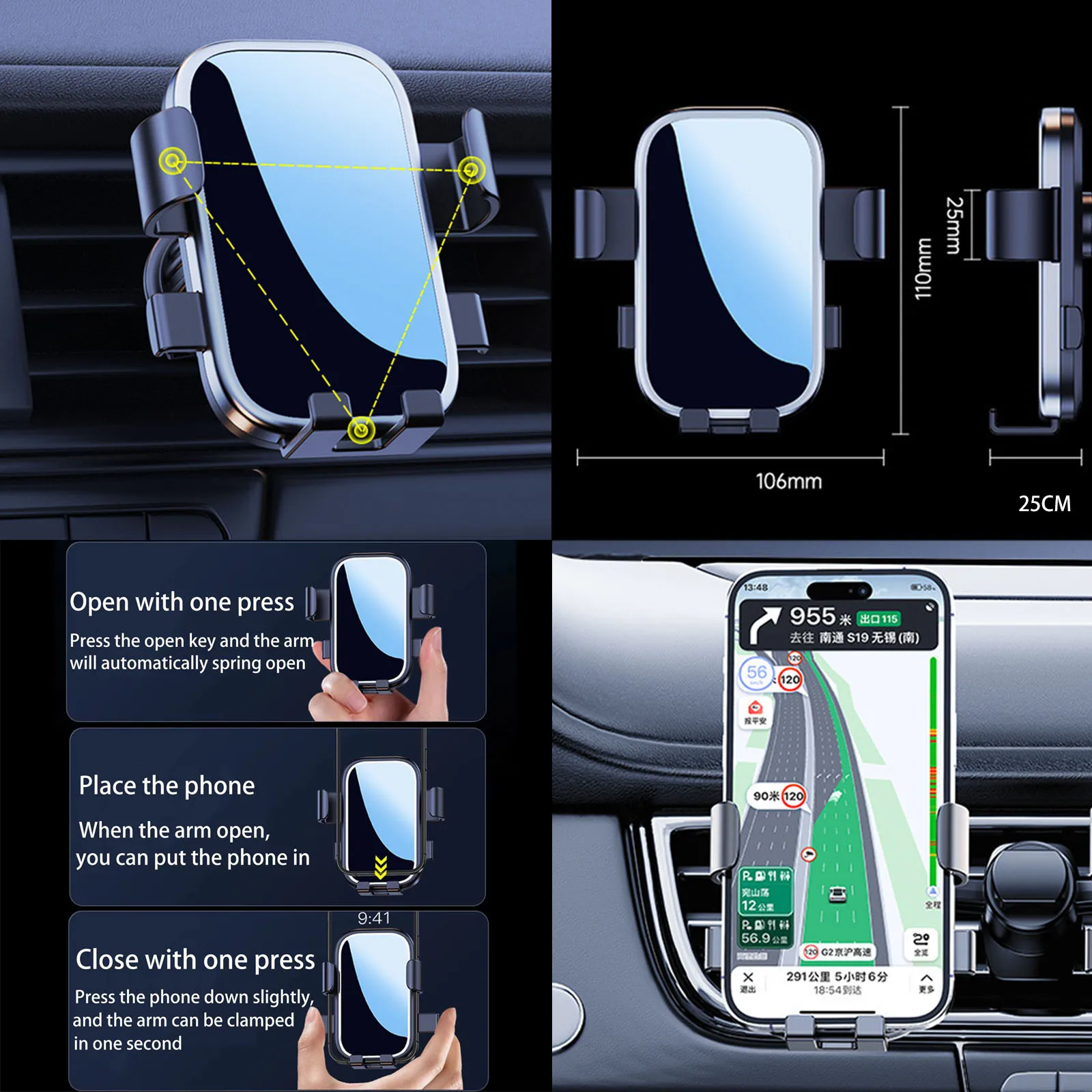 Cocok untuk KIA Niro 2022-2024 - Taco Stand Holder ulasan dan harga
